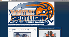 Desktop Screenshot of bballspotlight.com